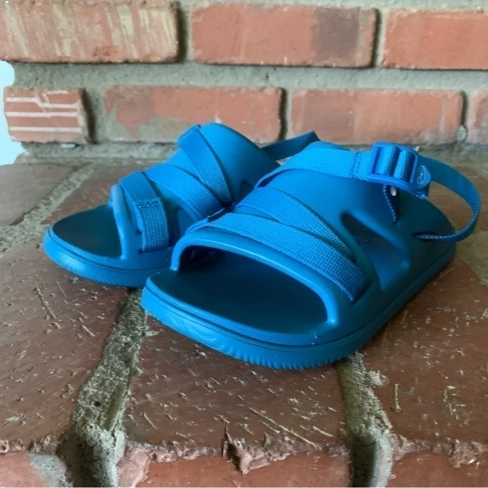 Chaco Kids Chillos Sport Sandal in Blue Sz 4